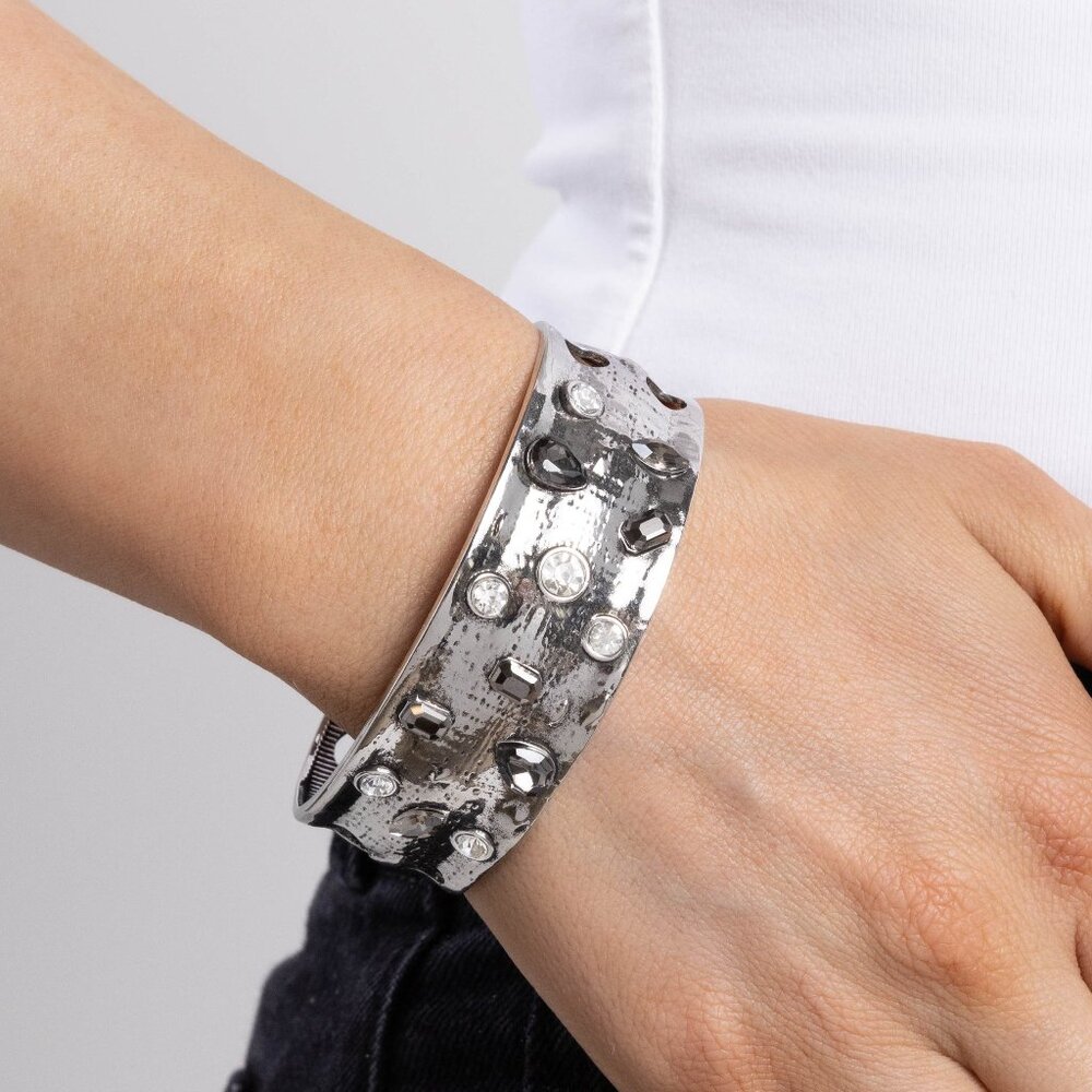 Embellished Empire - Silver Bracelet